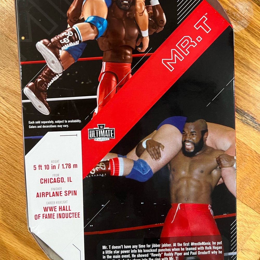 Mr. T - WWE Ultimate Edition 13 Toy Wrestling Action Figure - Picture 3 of 3